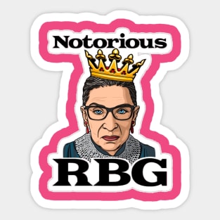 NOTORIOUS RBG Sticker